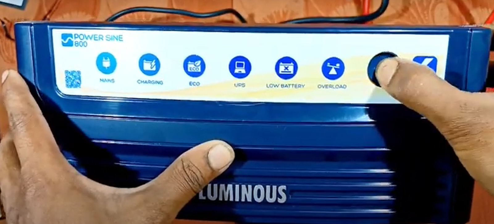 Luminous Power Sine 800 Pure Sine Wave 700VA/12V Inverter for Home