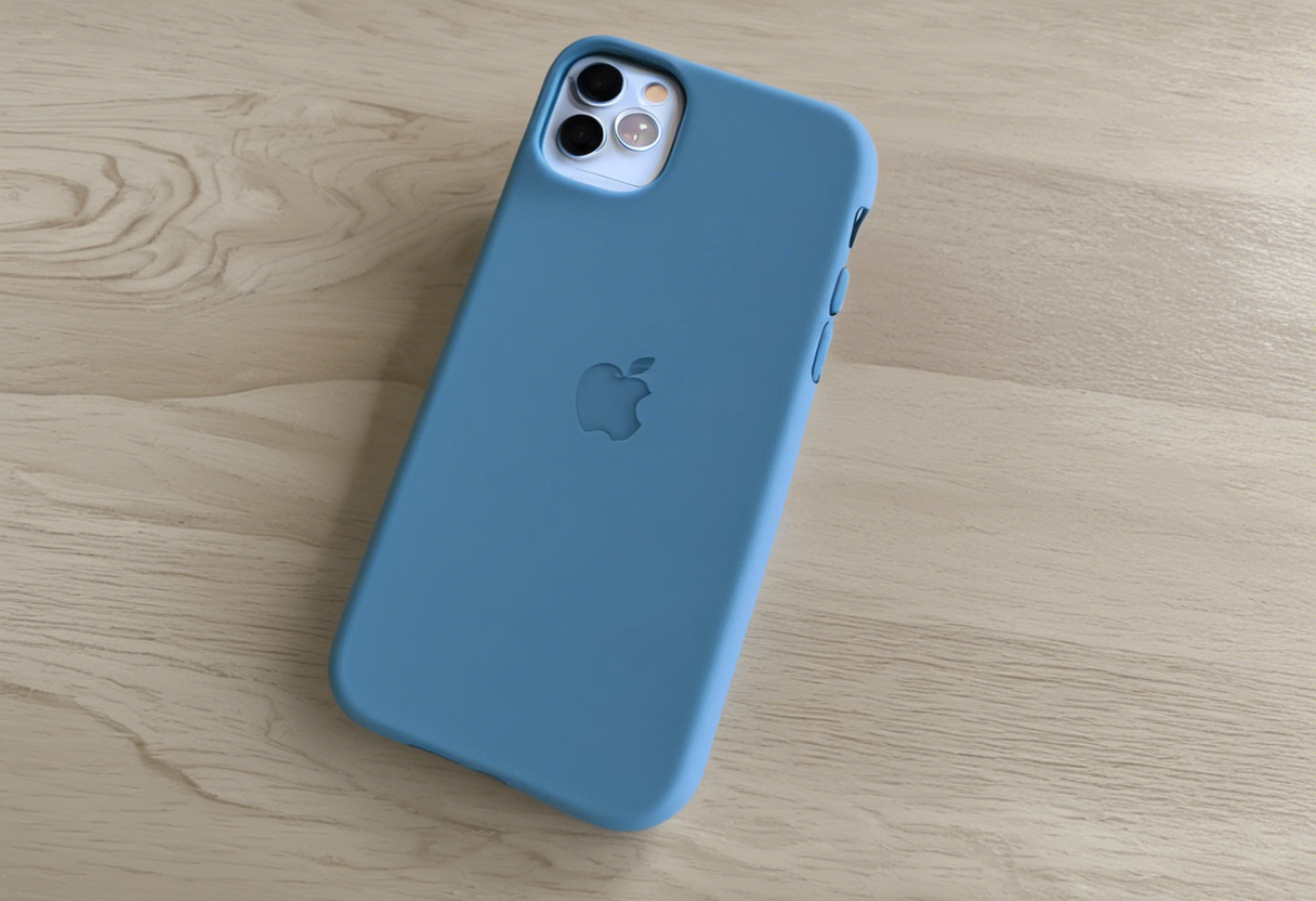 Apple iPhone 15 Pro Silicone Case with MagSafe - Winter Blue ​​​​​​​